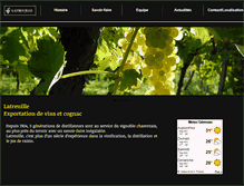Tablet Screenshot of latreuille.com